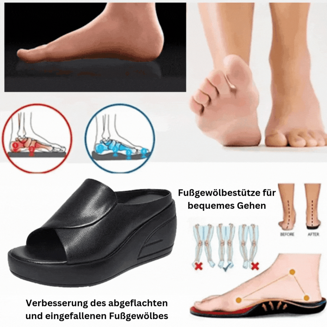 Odette | Sandals with Soft Sole and Anchor Detail