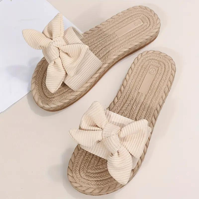 Rita | Slip-On Mules with Bow