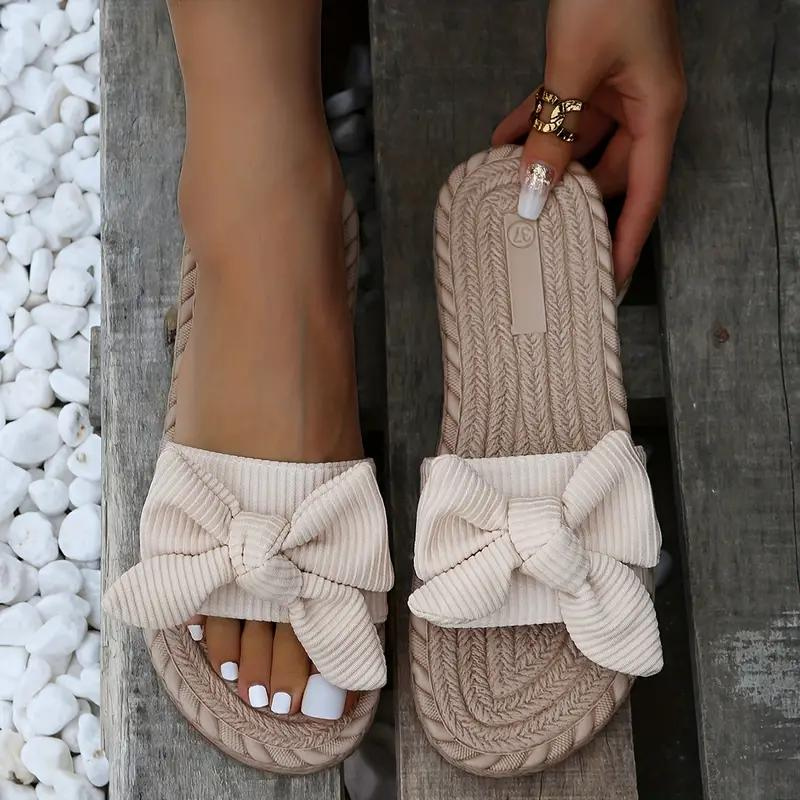 Rita | Slip-On Mules with Bow