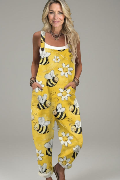 Rottnest Island | Relaxed Wide-Leg Overalls