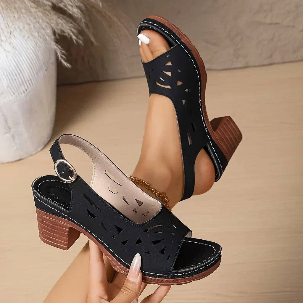 Ursie | Elegant Comfort Sandals with Supportive Footbed