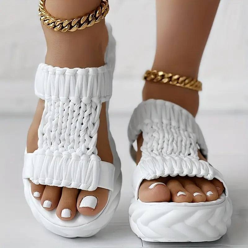 Liesel | Comfortable Plain-Colour Sandals for Women