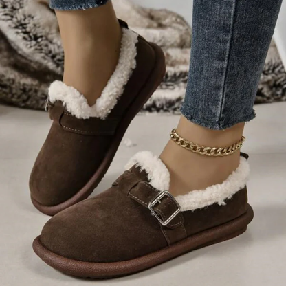 Krisa | Plush Slip-On Comfort Slippers