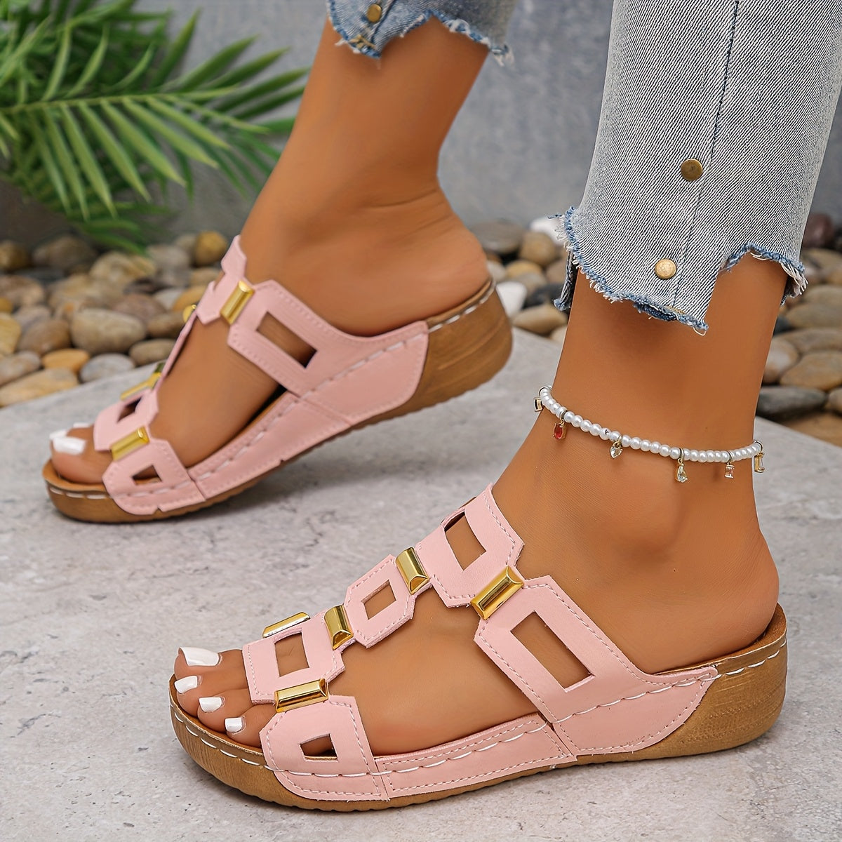 Anya | Orthopaedic Non-Slip Sandals with Thick Soles