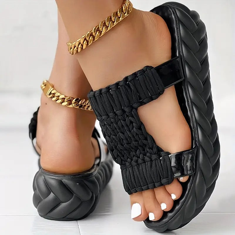 Liesel | Comfortable Plain-Colour Sandals for Women