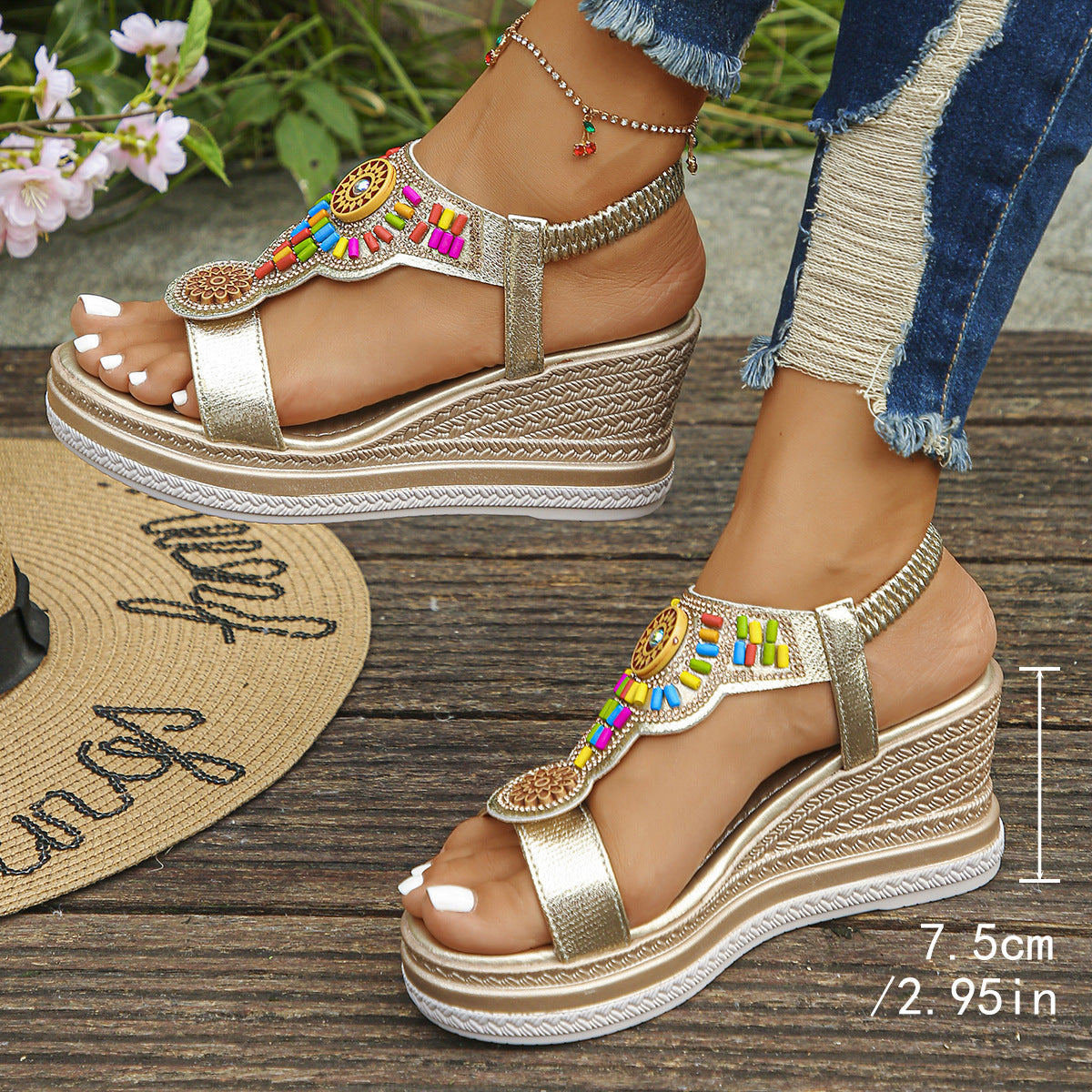 Willow | Fashionable Sandals for Women in Soft Faux Leather for Summer