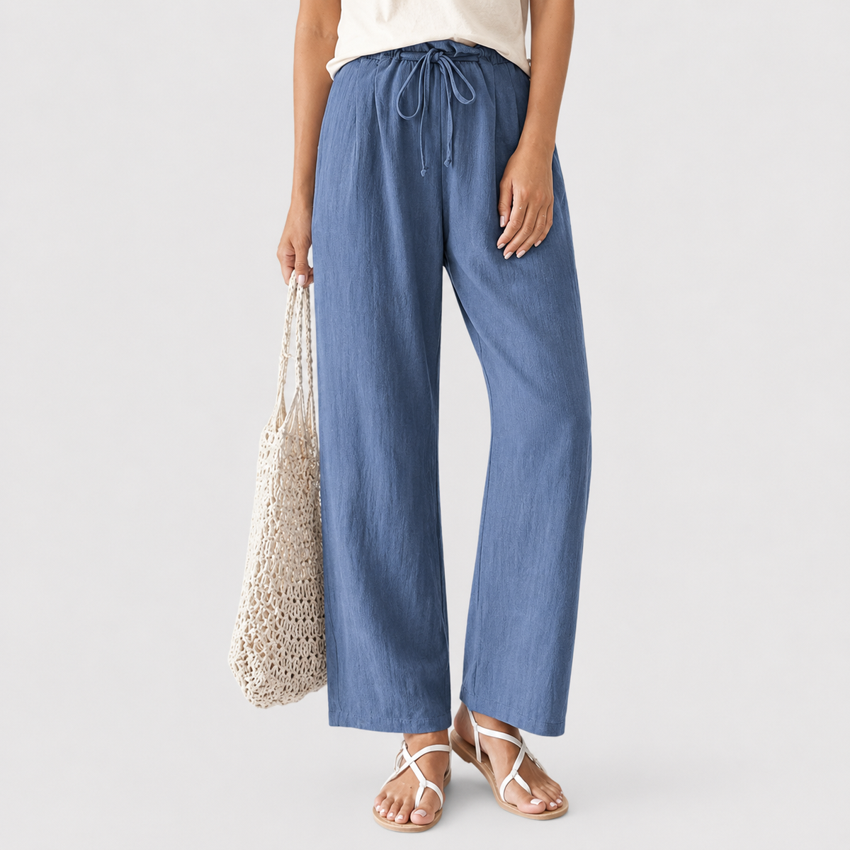 Vara | Relaxed Pants with Adjustable Waistband