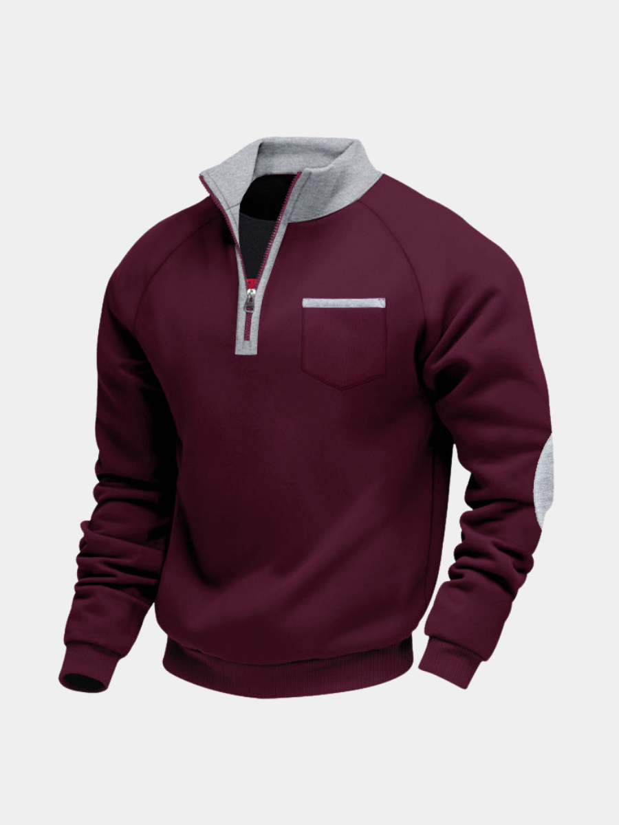 Hans & Lea Half-Zip-Pullover Kilian für Herren