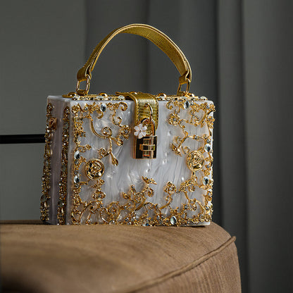 Berta | Acrylic Box Clutch Set