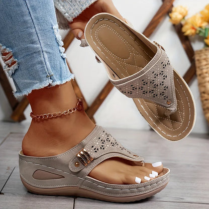 Ursina | Comfortable Everyday Wedge Sandals