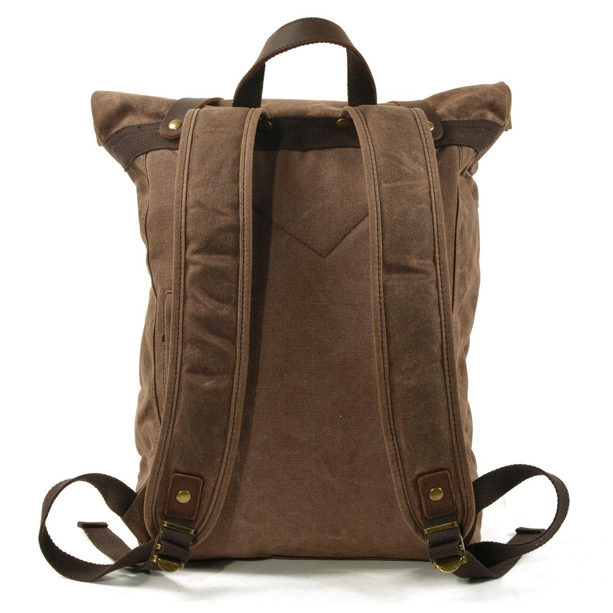Invercargill waxed canvas rolltop backpack — Beverley Lane