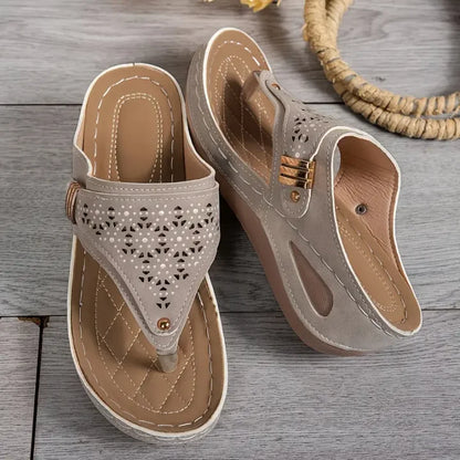 Ursina | Comfortable Everyday Wedge Sandals
