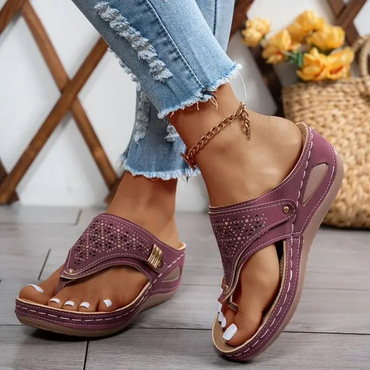 Ursina | Comfortable Everyday Wedge Sandals