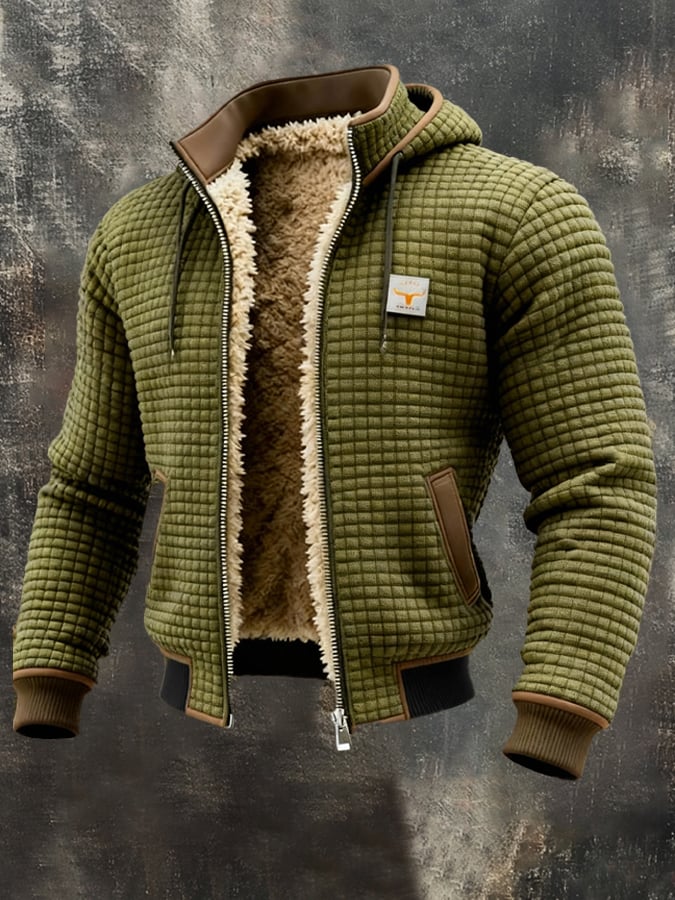 Mathis | Padded Fleece Jacket for Men