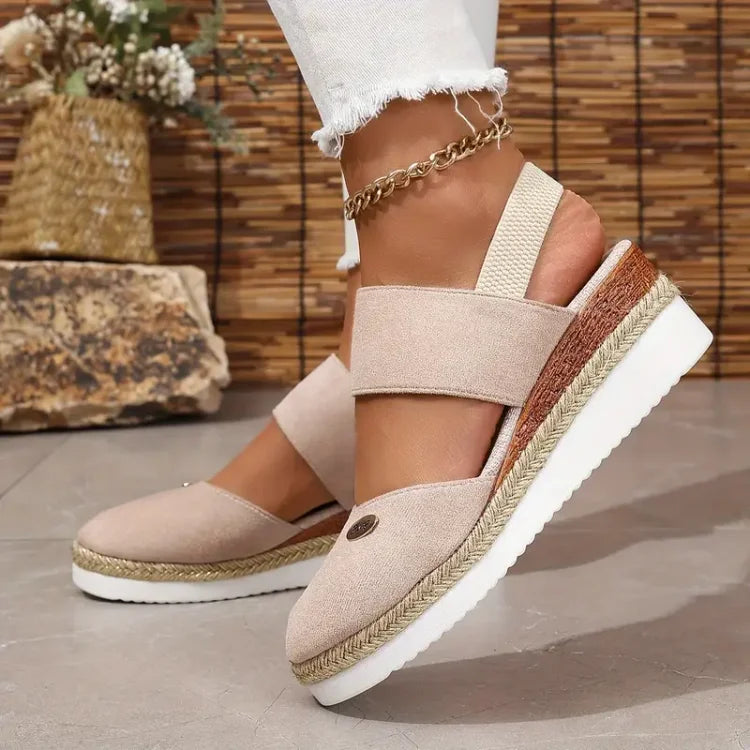 Freyja | Stylish Orthopaedic Sandals with Relaxing Platform and Ventilation