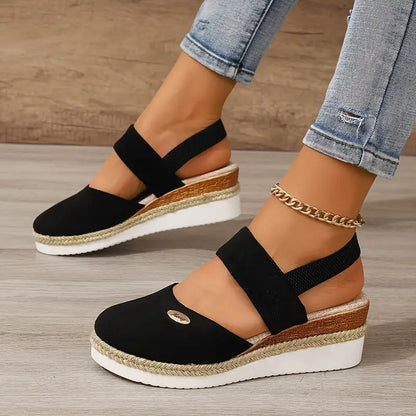 Freyja | Stylish Orthopaedic Sandals with Relaxing Platform and Ventilation
