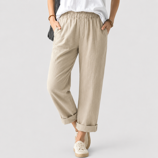 Neria | Minimalist Chic Straight-Leg Pants