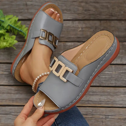 Agnes | Elegant Wedge Sandals for Women