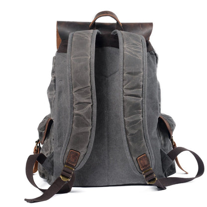 Hobart waxed canvas backpack — Beverley Lane
