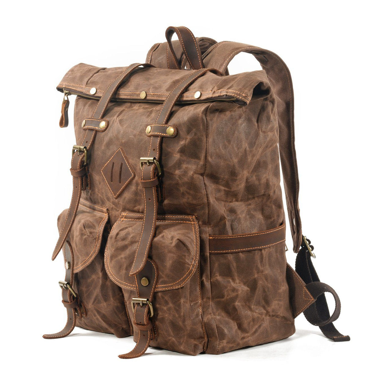 Picton | Cotton Canvas Laptop Backpack · 25L