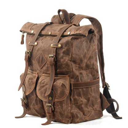 Picton | Cotton Canvas Laptop Backpack · 25L