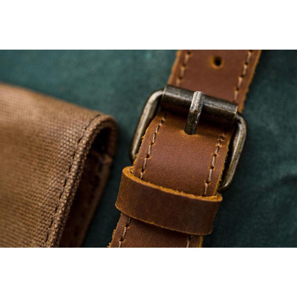 Alice Springs waxed canvas laptop backpack — Beverley Lane