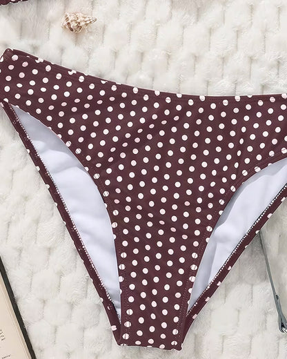 Annalise | Two-Piece Bikini with Classic Polka Dot Pattern