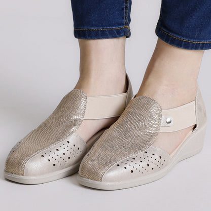 Elena | Comfortable Wedge Sandals for Everyday Wear and Leisure