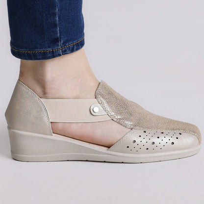 Elena | Comfortable Wedge Sandals for Everyday Wear and Leisure