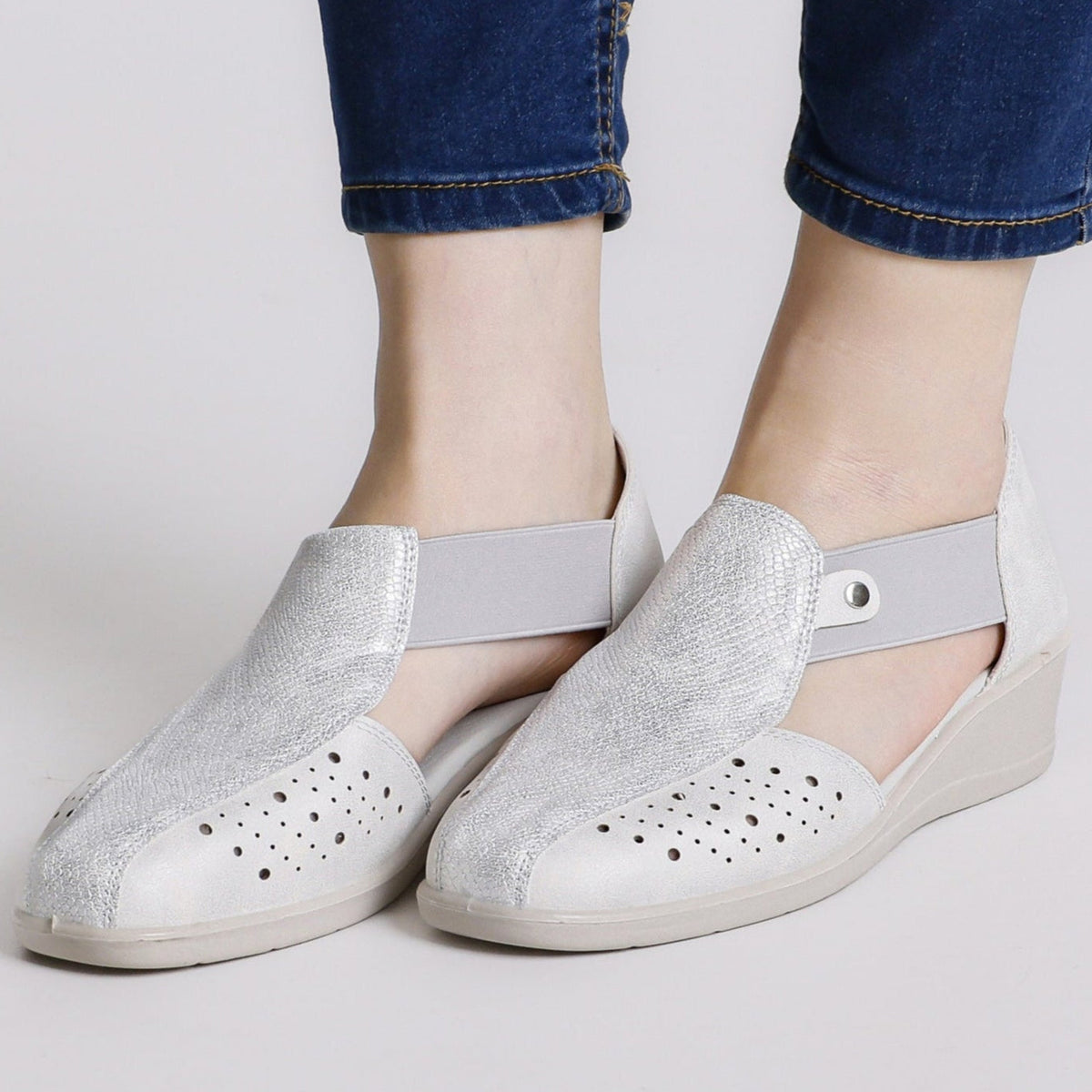 Elena | Comfortable Wedge Sandals for Everyday Wear and Leisure