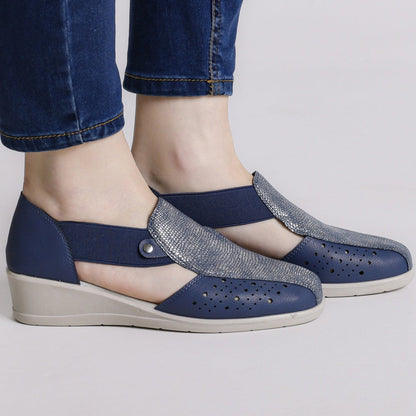 Elena | Comfortable Wedge Sandals for Everyday Wear and Leisure