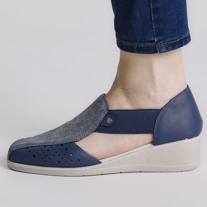 Elena | Comfortable Wedge Sandals for Everyday Wear and Leisure