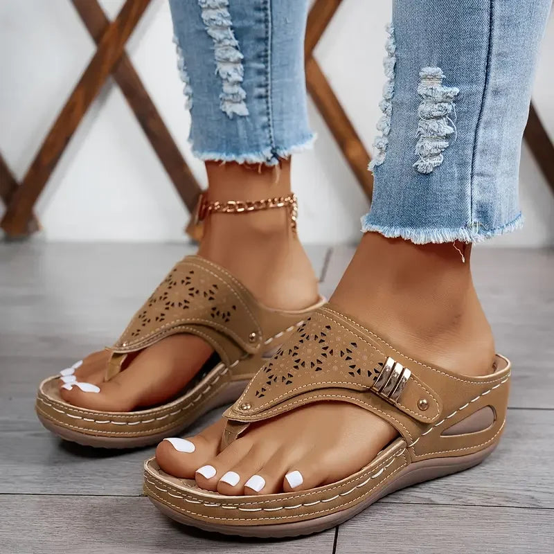 Ursina | Comfortable Everyday Wedge Sandals