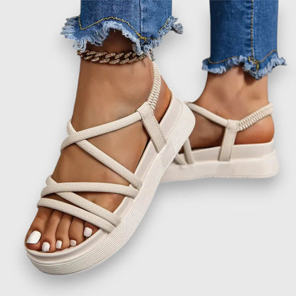 Hilda | Glamorous Sandals with Platform Design