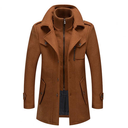 Tommy | Elegant Long Winter Jacket for Men