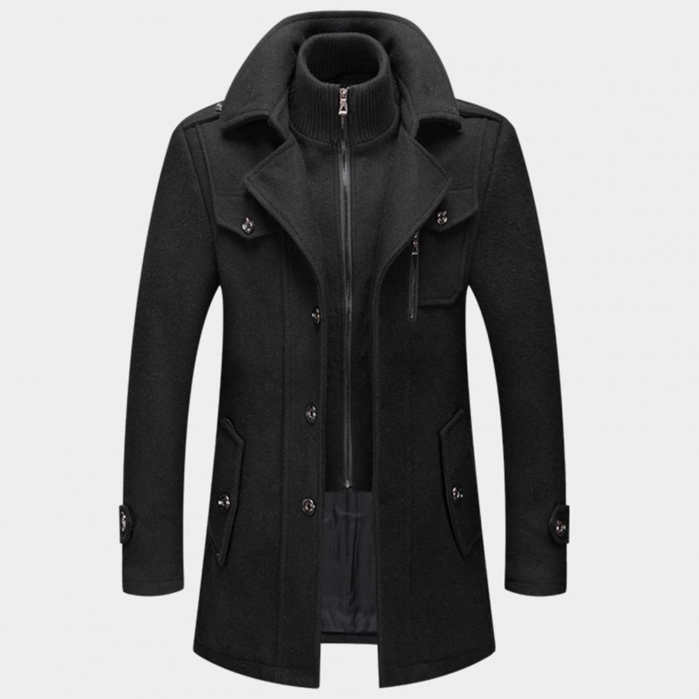 Tommy | Elegant Long Winter Jacket for Men
