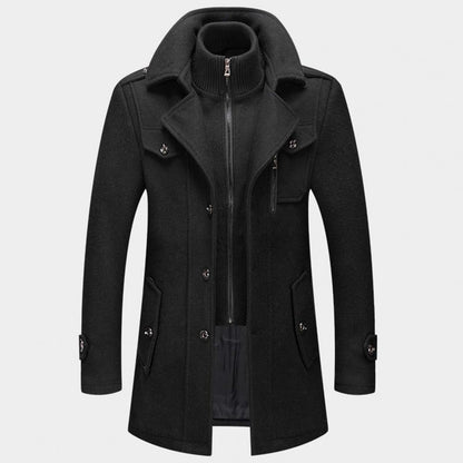 Tommy | Elegant Long Winter Jacket for Men