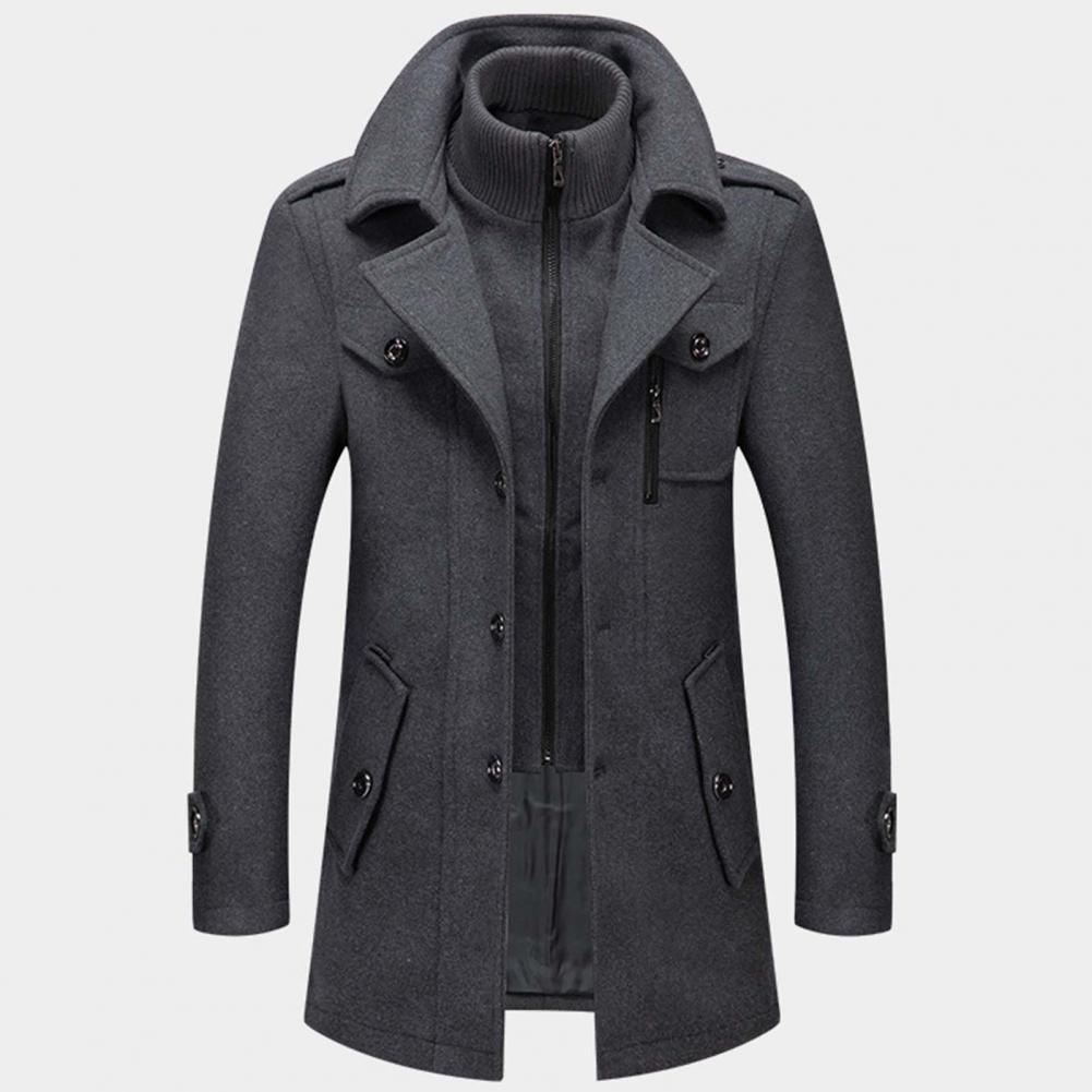 Tommy | Elegant Long Winter Jacket for Men
