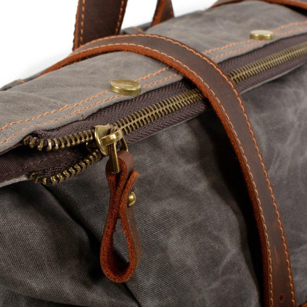 Picton | Cotton Canvas Laptop Backpack · 25L