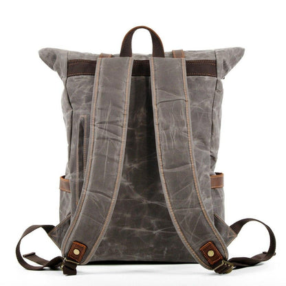 Picton | Cotton Canvas Laptop Backpack · 25L