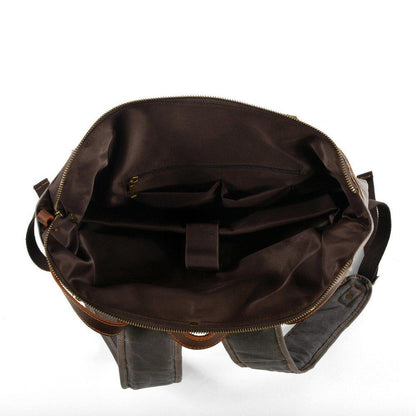 Picton | Cotton Canvas Laptop Backpack · 25L