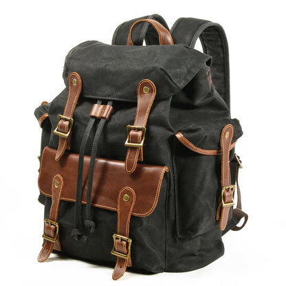 Byron Bay waxed canvas backpack — Beverley Lane