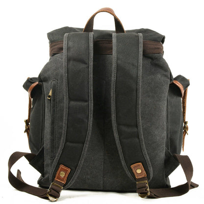 Byron Bay waxed canvas backpack — Beverley Lane