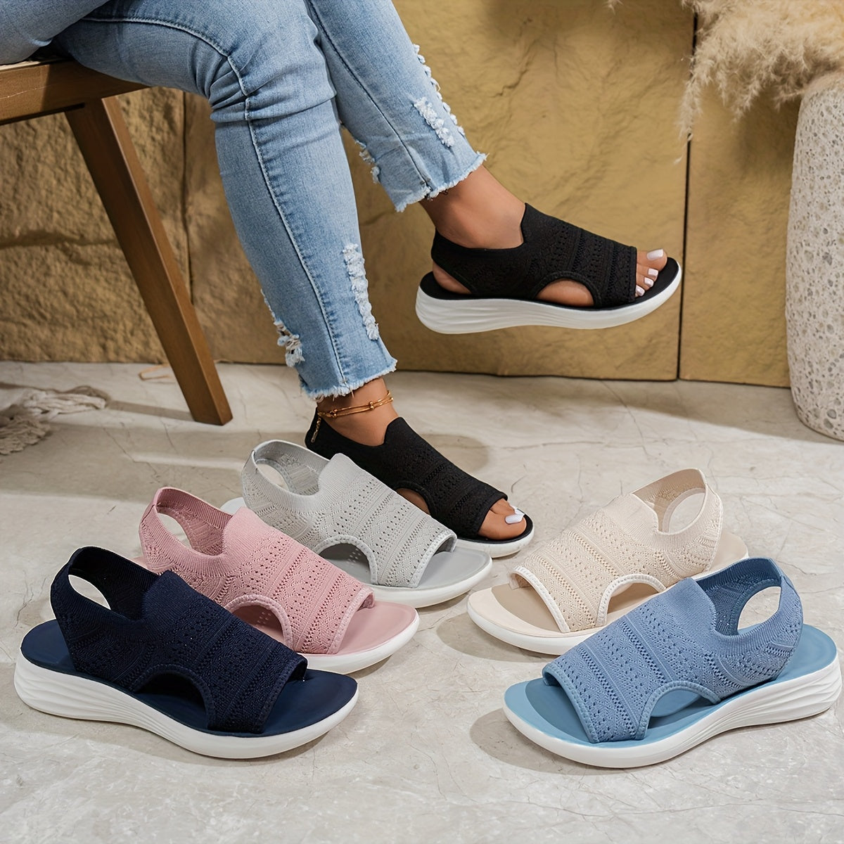 Nettie | Orthopaedic Summer Sandals for Women with Open Toe