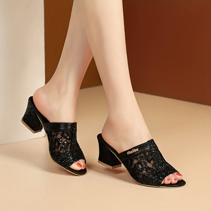 Marika | Sparkling Sandals with Elegant Sequins