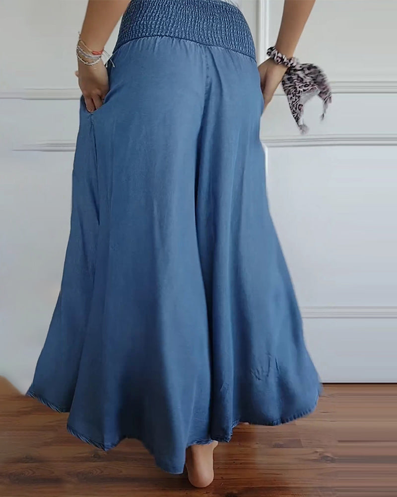 Mira | Wide-Leg Pants with Elastic Waistband
