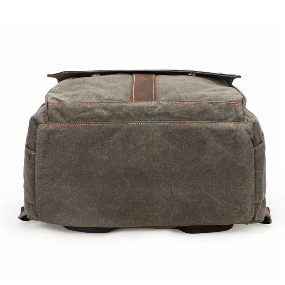 Kaikoura waxed canvas camera backpack — Beverley Lane