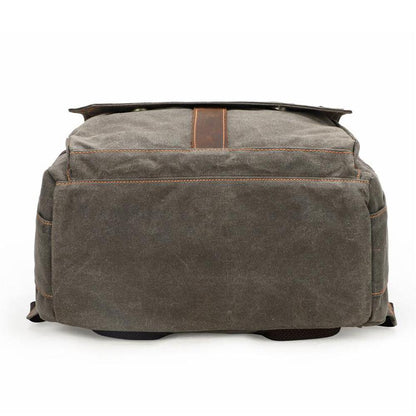Kaikoura waxed canvas camera backpack — Beverley Lane