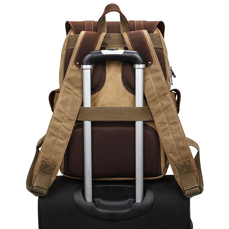 Coffs Harbour waxed canvas camera backpack — Beverley Lane