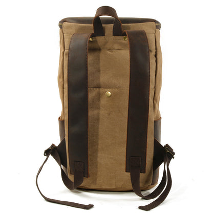 Newcastle waxed canvas backpack — Beverley Lane